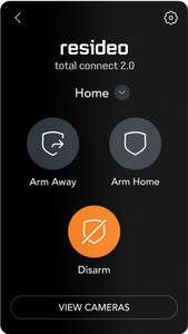 control security on Brilliant smart home control