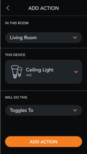 Create Scenes from brilliant smart control
