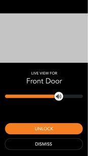 Unlock Door from brilliant smart control