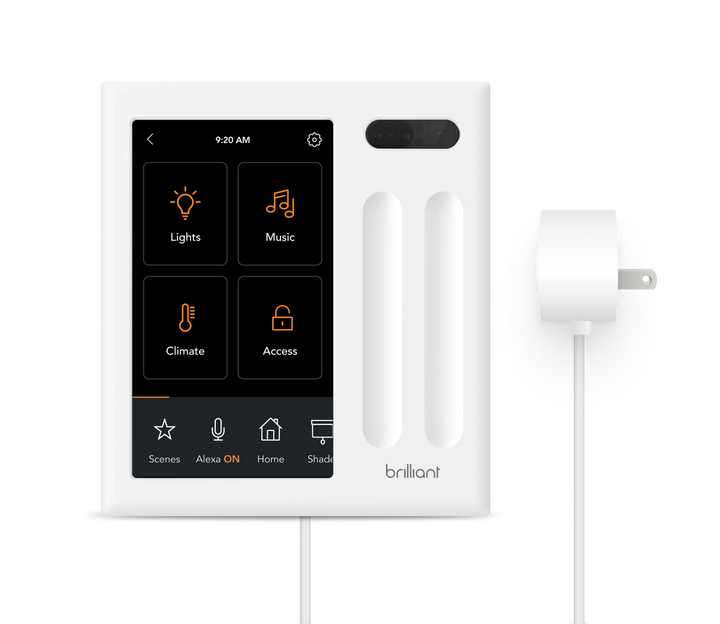 Brilliant PLUG-IN Smart Home Control - White
