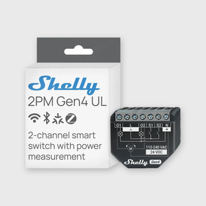 Shelly 2PM Gen4 UL-Certified Relay