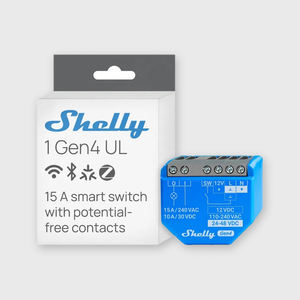 Shelly 1 Gen4 UL-Certified Relay
