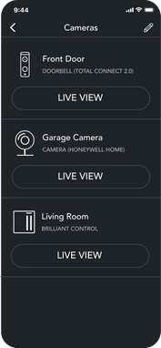 Notifications on brilliant mobile app