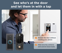 man using light switch