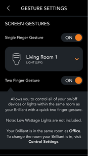 Motion Control from brilliant smart control