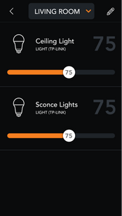 Adjust Lighting Control with brilliant smart control