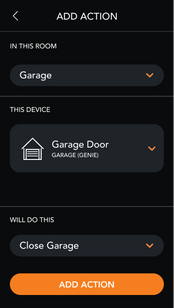Brilliant Control screen