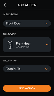 front door screen on brilliant preview