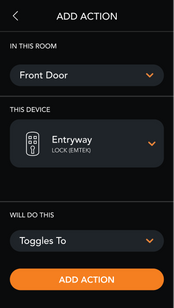 front door screen on brilliant preview