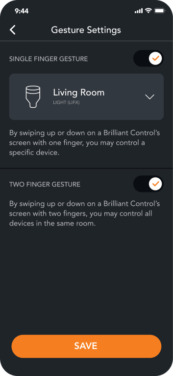 Works with LIFX – Brilliant