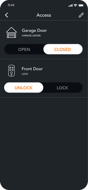 Brilliant mobile app screen