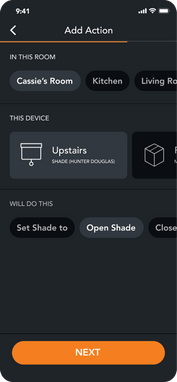 Brilliant mobile app screen