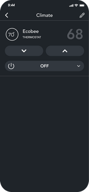 Voice Assistant on brilliant mobile app